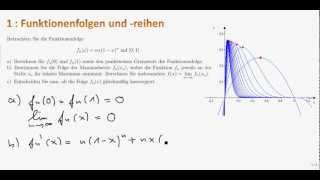 Mathe II 11  Funktionenfolgen und reihen [upl. by Rot156]