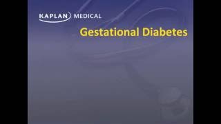 USMLE® Step 2 Obstetrics amp Gynecology Gestational Diabetes [upl. by Assirrak]