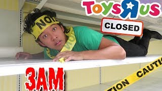 Final 3AM in Abandoned Toys R Us 24 Hours Challenge [upl. by Rebor]