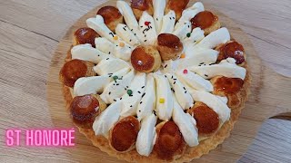 😱 ST HONORE INRATABLE😋 fiche recette détaillée [upl. by Godiva]