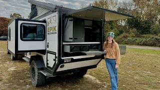 The MOST Capable 6x12 Camper Trailer I’ve Ever Seen EPIK Scout Lightweight Fits in Garage [upl. by Menashem]