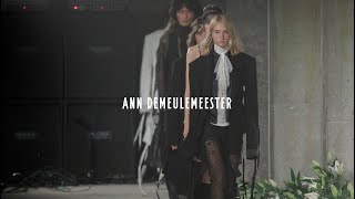 ANN DEMEULEMEESTER SPRINGSUMMER 2025 SHOW [upl. by Rabma285]