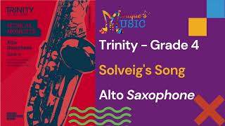 Trinity  Alto  Grade 4  Solveigs Song 62bpm [upl. by Aehsat]