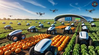 Harvest agricultural products using modern machinery  2 [upl. by Assirec306]