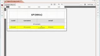 Jaspersoft Studio  Using parameter in report [upl. by Asital]