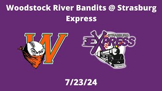 Woodstock River Bandits  Strasburg Express 72324 [upl. by Rothenberg]