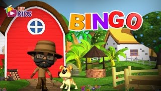 Bingo Dog Song with Lyrics  LIV Kids Nursery Rhymes and Songs  HD [upl. by Nnylav]