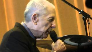 Leonard Cohen Live in Barcelona 031012 Anthem [upl. by Donoho]