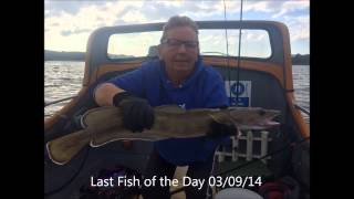 Loch Etive Fishing 030914 and 280814 [upl. by Ahsekim]