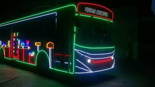 Ônibus Natalino Viação Caieiras 2024 [upl. by Airrat416]