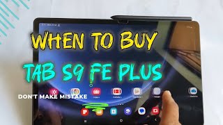 Unveiling the Best Time to Buy Tab S9 FE Plus [upl. by Rimaa]