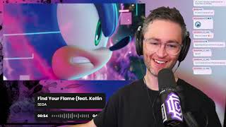 Sonic Frontiers OST quotFind Your Flamequot feat Kellin Quinn amp Tyler Smyth REACTION [upl. by Reinhart]