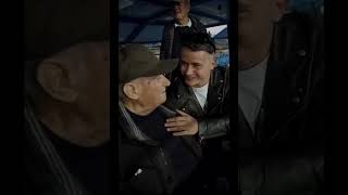 NONNO FAUSTINO  ospite allo stadio a vedere l’Inter 🐊😂⚽️ [upl. by Schwejda]