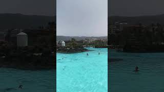 swimming pool   Puerto de la Cruz Tenerife 4K Walking Tour [upl. by Ailahk]