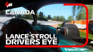 DRIVERS EYE Aston Martin F1  Canadian Grand Prix 2024 [upl. by Siron]