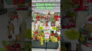 thegrinch grinch grinchmas hobbylobby hobbylobbyhaul christmasdecor decor holidaydecor asmr [upl. by Howes630]