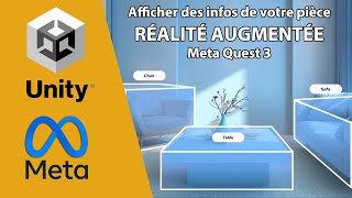 Afficher des informations de votre pièce avec la réalité augmentée dans Unity [upl. by Tdnaltroc]