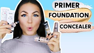 Primer Concealer amp Foundation für Anfänger MICKIS MAKE UP BASICS [upl. by Leahci338]