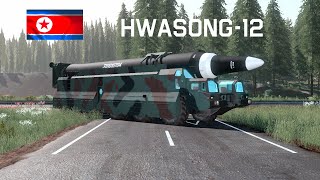 North Korean ICBM Hwasong12 [upl. by Flora98]