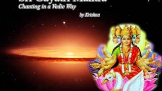 Gayatri Mantra Chanting in Vedic way  Sanskrit Tamil amp English [upl. by Cirri377]