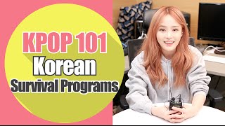 About Kpop Survival Shows  Unpretty Rapstar Show Me The Money ㅣKpop 101  Wishtrend [upl. by Tija953]