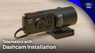 Ford Pro™ Telematics with Dashcam Installation  Ford Pro™ [upl. by Petuu]