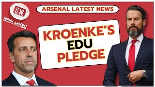 Arsenal latest news Kroenkes vow  Edus goodbye message  Arteta rift rumours  Open training [upl. by Luben]