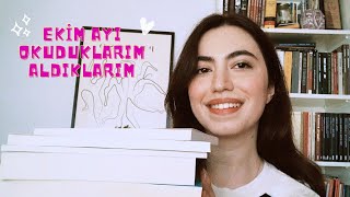 Ekim Ayı Okuduklarım  Yine Yeniden Amazon Alışverişi [upl. by Gadmon]