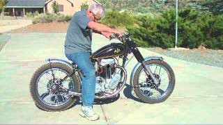 1951 AJS Model 18 Review [upl. by Goodson]