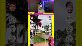 React Spider Slack  Desafio quem pula mais alto no slackline humor react [upl. by Eetsim]