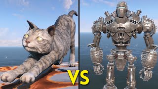 Fallout 4  250 Cats VS Liberty Prime  Battles 6 [upl. by Eelrefinnej977]