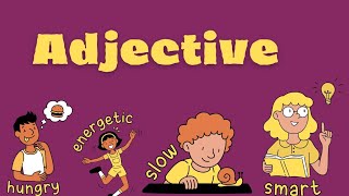 what is an adjective  adjectives  adjectives in english grammar [upl. by Valenka195]