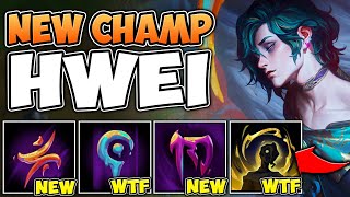 LEAGUES NEWEST CHAMPION HWEI HAS 32 ABILITIES THIS IS BEYOND INSANE [upl. by Tupler303]