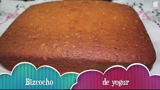 Bizcocho de yogur muy esponjoso [upl. by Ennovahc]