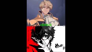 LEBRAHARD HEINRIEL VS REN AMAMIYA 🗿 anime persona5 misfitofdemonkingacademy maougakuin [upl. by Kotto]