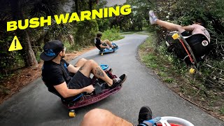 Crazy Cart Nature Trail Mayhem  Tandems POV with our 900w 48vs [upl. by Rutledge]