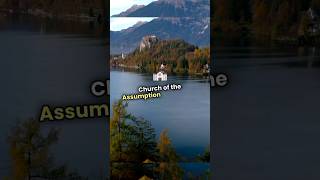 The Church of the Assumption The Bled Island Slovenia shorts travel sloveniantourism [upl. by Eugenides]