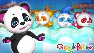 10 In The Bed  Nursery Rhymes For Kids  GiggleBellies [upl. by Vial895]