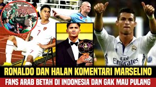 Komentar Mega Bintang CR7 dan Erling halan Usai Marselino Cetak Brace Di Gawang Arab Saudi ❗ [upl. by Cath934]