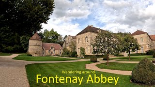 Wandering around Fontenay Abbey Burgundy one of the most impressive abbeys in France [upl. by Yltneb]