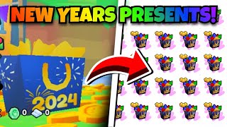 ⭐I Opened The OP NEW YEARS GIFT in Pet Simulator 99 [upl. by Yerg]