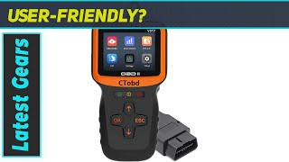 Efficient OBD2 Scanner Review  CTobd V317 Diagnostic Tool [upl. by Ahsie91]