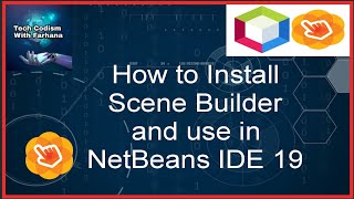 How to install Scene Builder with NetBeans IDE 19  JavaFx 21 connect with Scene Builder FXML [upl. by Spiros]