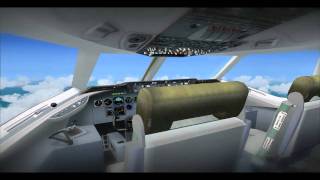 HD active camera realistic turbulence effect  FS2004 [upl. by Vasos]