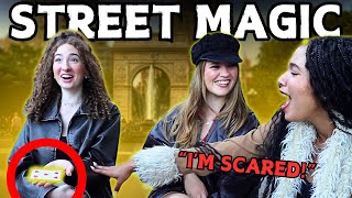 Strangers REACT To Street Magic amp MIND READING [upl. by Ranzini329]