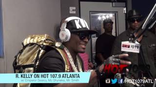 R Kelly Live Performance on Hot 1079 Atlanta [upl. by Skip]