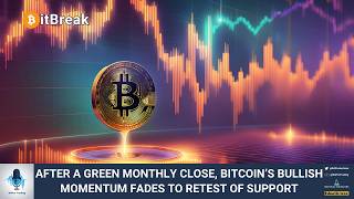 AFTER A GREEN MONTHLY CLOSE BITCOIN TESTS SUPPORT [upl. by Desma]