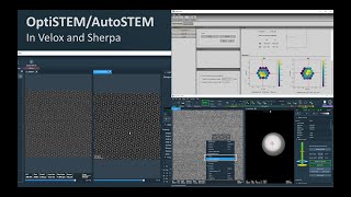 Using OptiSTEMAutoSTEM in Velox and Sherpa [upl. by Akcinehs]