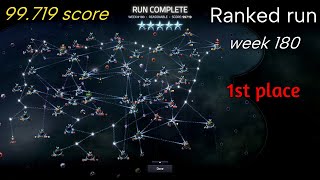 Slipways v 13  Ranked run week 180  99719 score finished 1st [upl. by Uzzia]