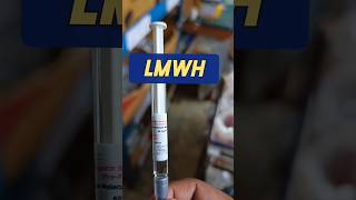 Enoxaparin injection uses in hindi 💉  ufh vs lmwh shorts mbbs pharma medicine [upl. by Prader127]